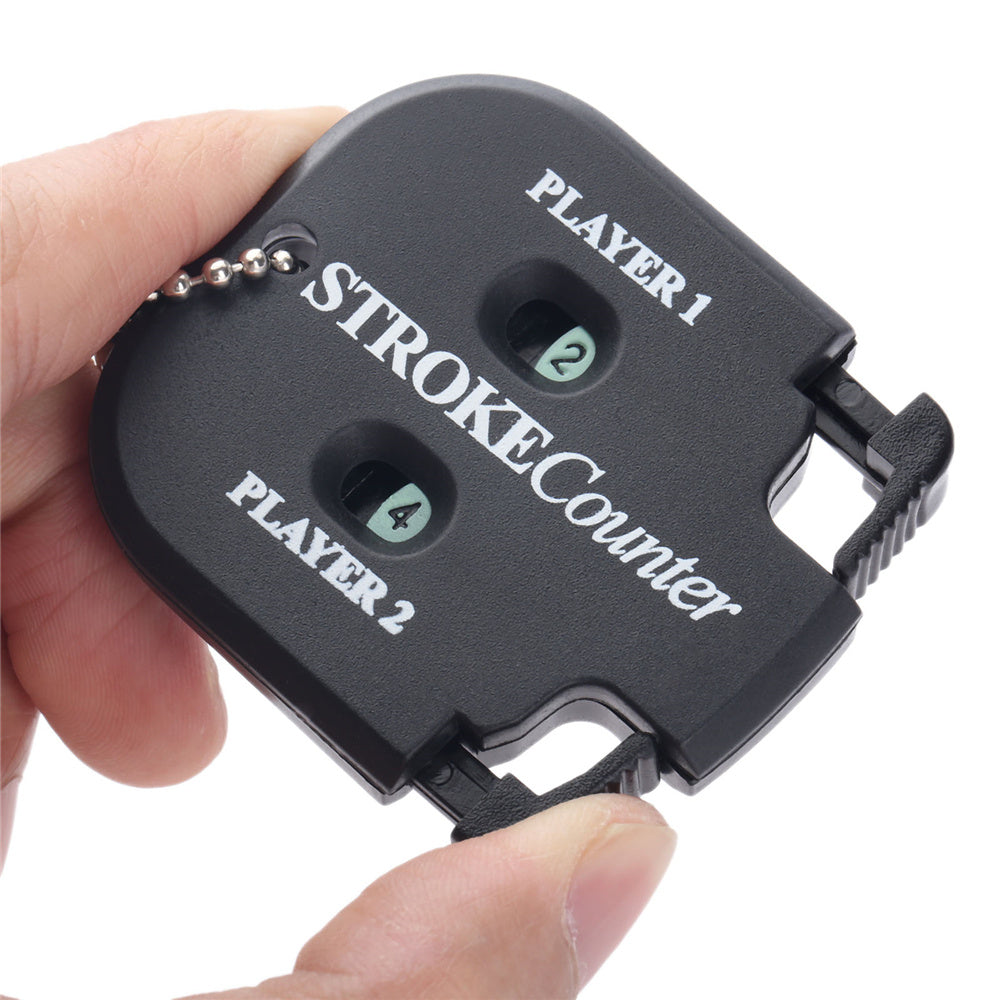 Scoreteller Golf - Zwart - 2 SPELERS - Golf Accessoires