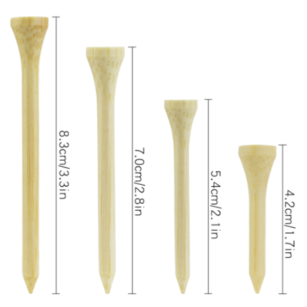 Golf Tees Bamboo -Accessoires-Golf-Spullen.nl