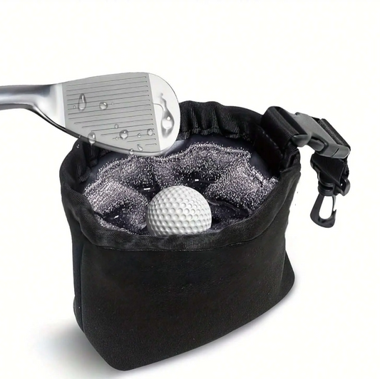 GolfClean Pro - Le sac de nettoyage pour clubs et balles