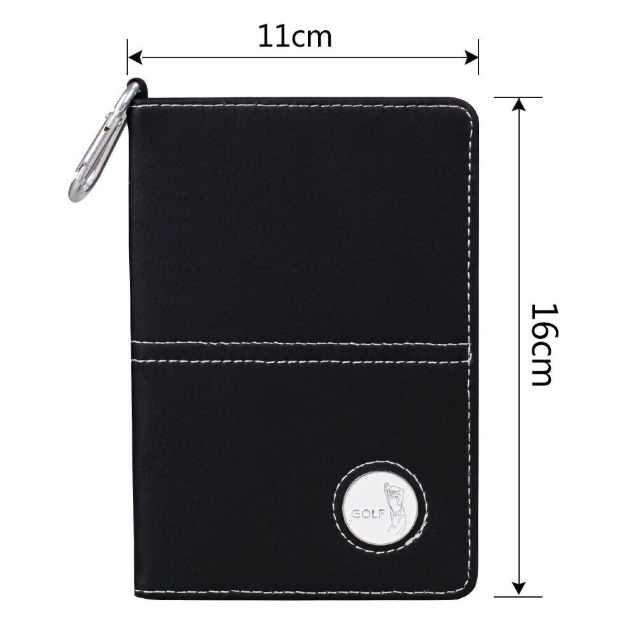 Golf Scorekaarthouder met Magnetische Marker – Scoreboek Houder & Potloodhouder