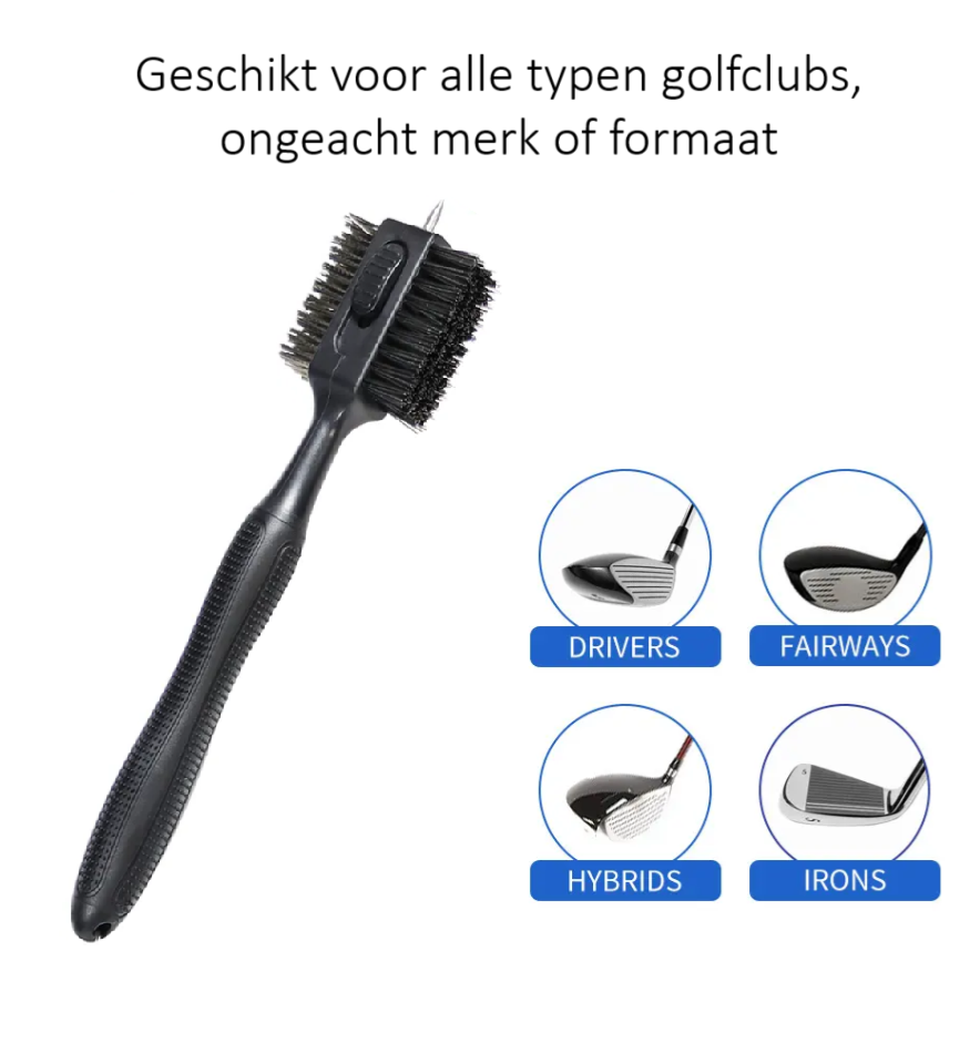 Golf Club Oversized Cleaning Brush - Golf Accessoires