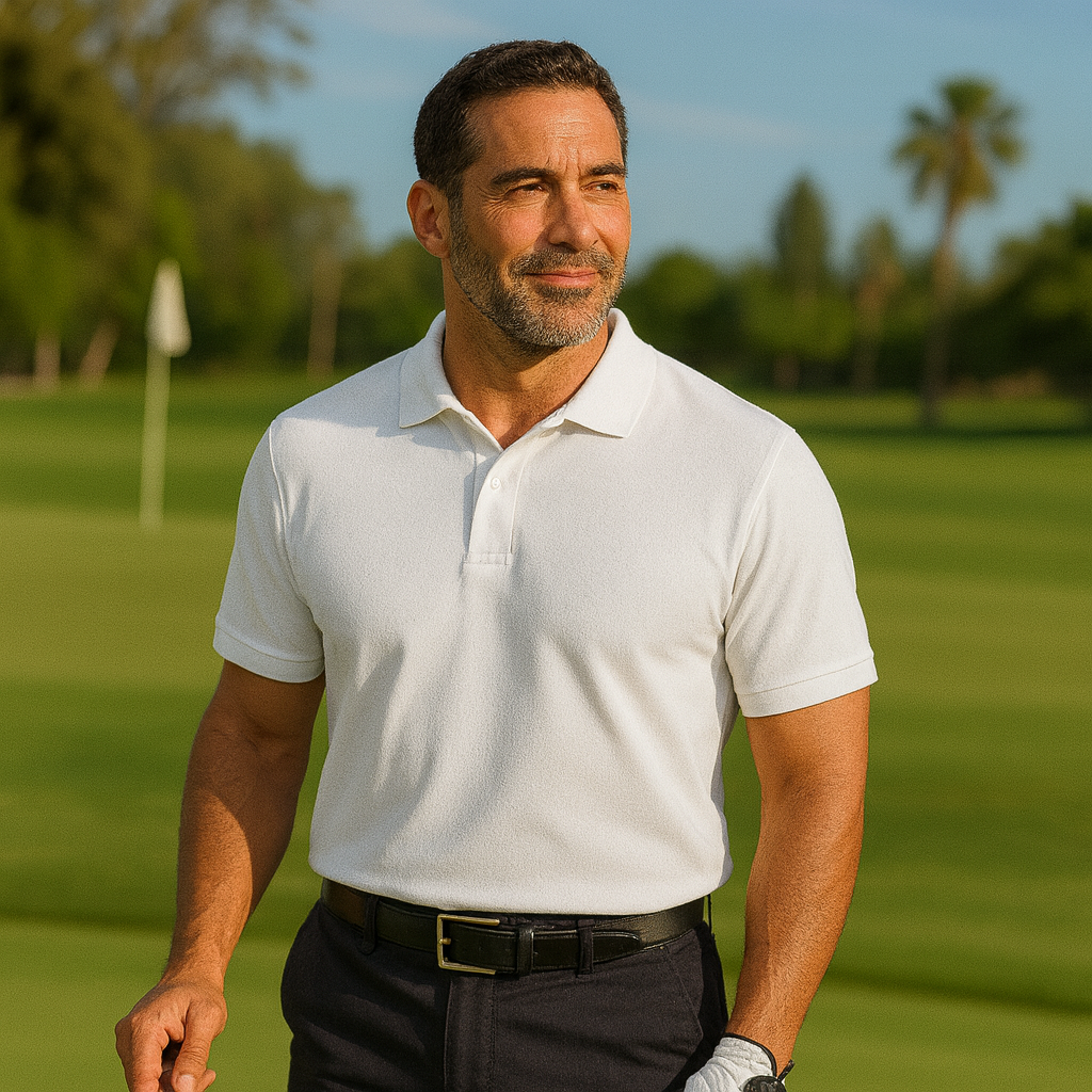 Golf Polo White