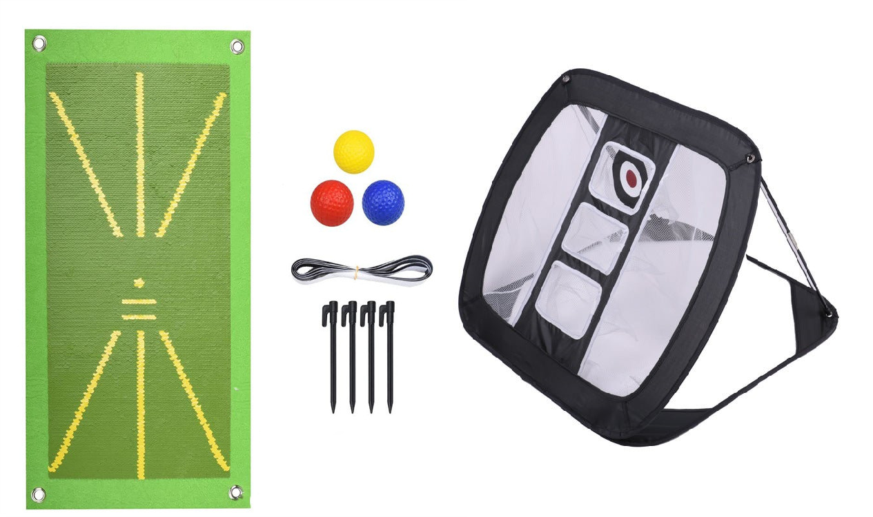 Golf Practice Set - Golf Oefenmat -Golf Oefenmateriaal-Golf-Spullen.nl