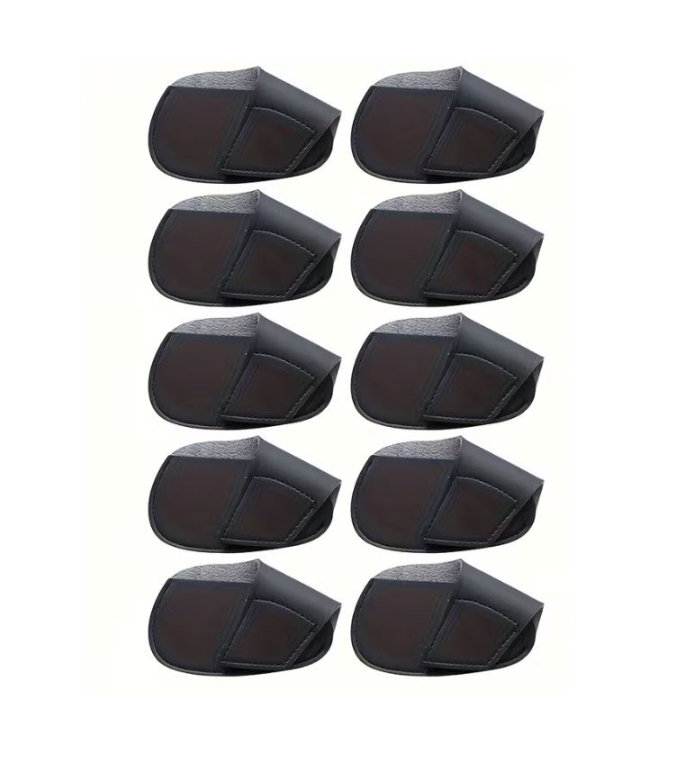 Ijzer Cover Zwart – Golf Headcover Set – Bescherming voor je IJzers